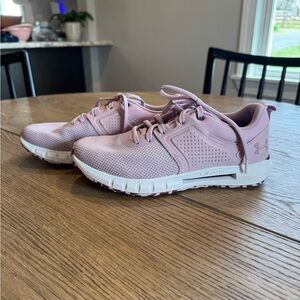 Under Armour Women's Sneakers HOVR Lilac Purple Low Top Lace Up Lightweight Sz 8